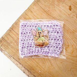 ✨ NWT Disney Cinderella Gus Gus Inspired Cup Cozy | Handmade